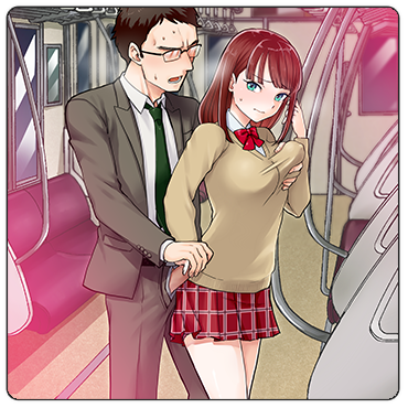 痴漢&服にぶっかけコース